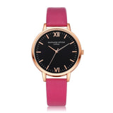 2017 Rose Gold Lvpai Brand Leather Watch Luxury Classic Wrist Watch Fashion Casual Simple Quartz Wristwatch Clock Women Watches
