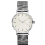 Classic Women's Men's Wrist Watch Steel Strap Quartz Casual Watches