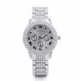 Metal Bracelet Quartz Bracelet Gold Bracelet Crystal Diamond Gold Watch