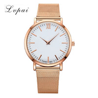 Lvpai Dropshiping Fashion Rose Gold Mesh Band Creative Marble Wrist Watch  Casual Women Watches Brand Quartz Gift Relogio