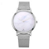 Lvpai Dropshiping Fashion Rose Gold Mesh Band Creative Marble Wrist Watch  Casual Women Watches Brand Quartz Gift Relogio