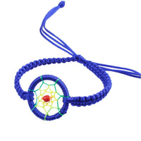 1PC Fashion Leather Cute Charm Campanula Dream Catcher Bracelet