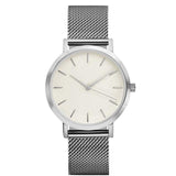 Fashion Women Watch Crystal Stainless Steel Analog Quartz Wristwatch Bracelet Top Band Luxury Women Watches reloj mujer Dropship