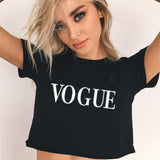 Fashion Women Tank Top 2018 Crop Top Shirt TEA BALL Letter Harajuku Print Black Women Short Sleeve O-Neck Streetwear Shirt
