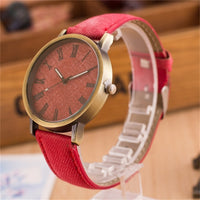 Top luxury Solid Color Men Watches fashion Jeans Leather MEIBO Quartz Wristwatch Ladies Female Watch 2018 relogio feminino