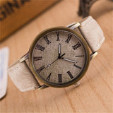 Top luxury Solid Color Men Watches fashion Jeans Leather MEIBO Quartz Wristwatch Ladies Female Watch 2018 relogio feminino