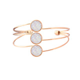 Multi Layer Sanding Bangle Bracelet Fashion Color Bracelet Bracelet