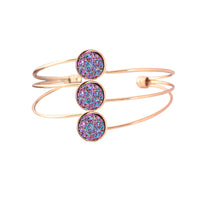 Multi Layer Sanding Bangle Bracelet Fashion Color Bracelet Bracelet
