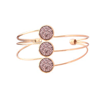 Multi Layer Sanding Bangle Bracelet Fashion Color Bracelet Bracelet