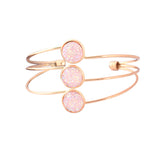 Multi Layer Sanding Bangle Bracelet Fashion Color Bracelet Bracelet